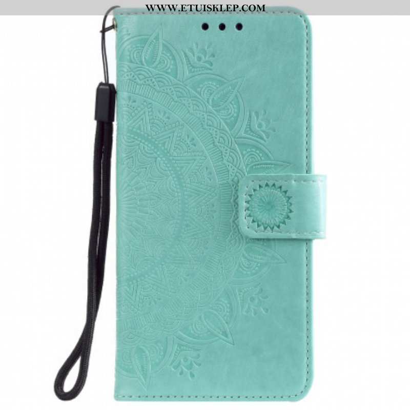 Etui Folio do Moto G50 Mandala Słońca